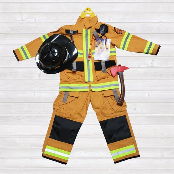 Teetot & Company Other - Toddler Firefighter Size 5-6 Costume Little Kid NWT!